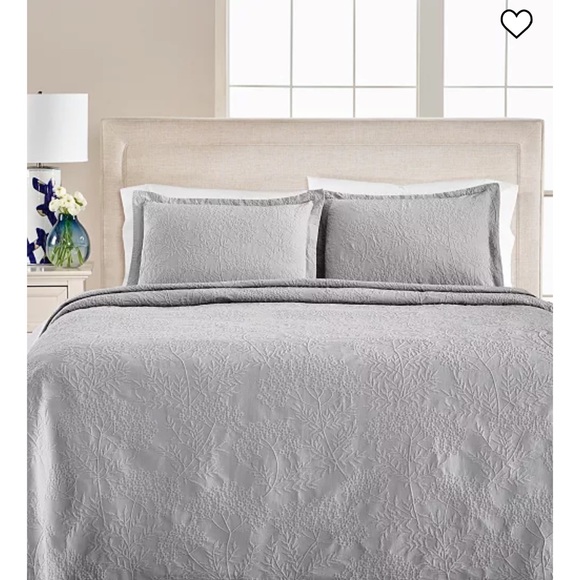 Martha Stewart Bedding Martha Stewart Collection Floral Matelasse 0 Cotton Bedspread Queen